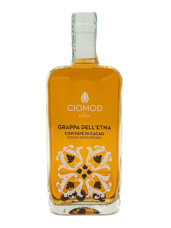 Grappa Dell'Etna con Fave di Cacao 50 cl Ciomod