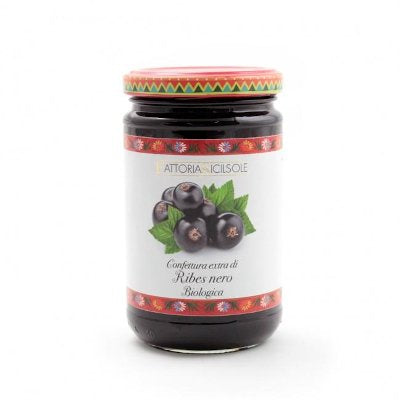 Confettura extra Ribes nero 370 gr Fattoria Sicilsole