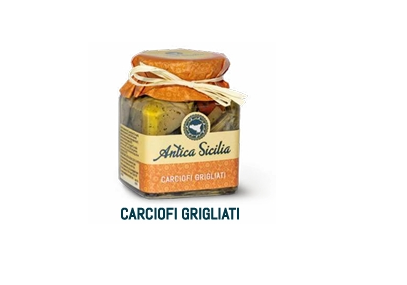 Carciofi spaccati arrostiti "Cacòcciuli spaccati arrustùti" 280gr Antica Sicilia
