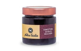 Confettura extra di gelsi neri 210gr Antica Sicilia