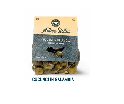 Cucunci in salamoia 350gr con cavallotto Antica Sicilia