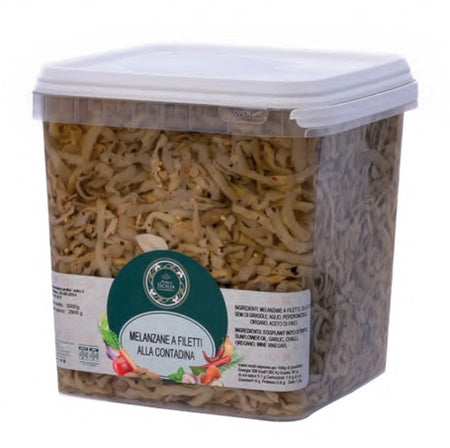 Melanzane alla contadina a filetti 3,5kg Antica Sicilia