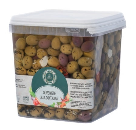 Olive miste alla contadina 3,5kg Antica Sicilia