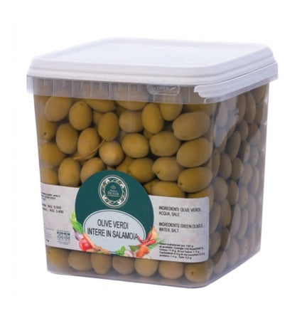 Olive verdi in salamoia 3,5kg Antica Sicilia