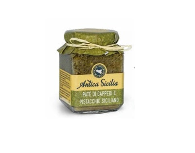 Patè di capperi e pistacchio 90gr Antica Sicilia
