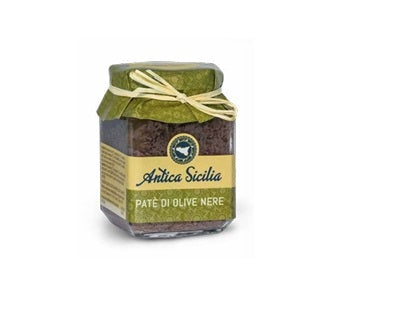 Pate' di olive nere 180gr Antica Sicilia - Prodotti & Sapori di Sicilia ~ I migliori prodotti tipici siciliani