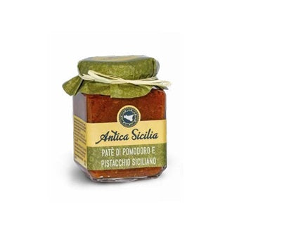 Pate' di pomodori e pistacchio 90gr Antica Sicilia - Prodotti & Sapori di Sicilia ~ I migliori prodotti tipici siciliani