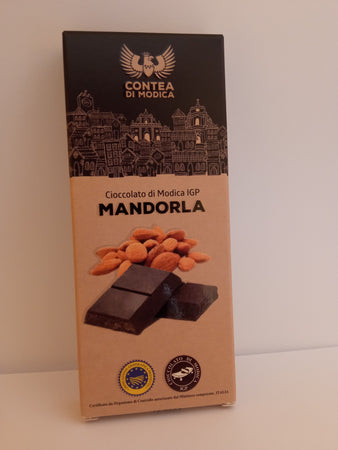 Cioccolato di Modica Contea Alla Mandorla 100gr Ciomod
