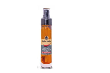 Olio e.v.o. al peperoncino 5cl bottiglia spray Antica Sicilia