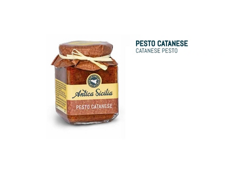 Pesto Catanese 90gr Antica Sicilia - Prodotti & Sapori di Sicilia ~ I migliori prodotti tipici siciliani