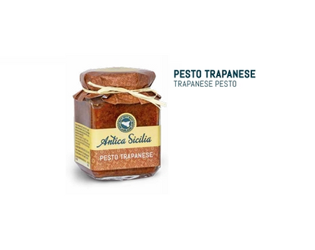 Pesto Trapanese 180gr Antica Sicilia - Prodotti & Sapori di Sicilia ~ I migliori prodotti tipici siciliani