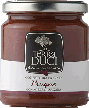 Confettura di prugne senza glutine 350gr Terra Duci