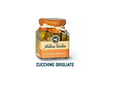 Zucchine a fette arrostite "Cucuzzi arrustuti " 280gr Antica Sicilia