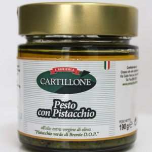 Pesto di Pistacchio gr 190 Cartillone