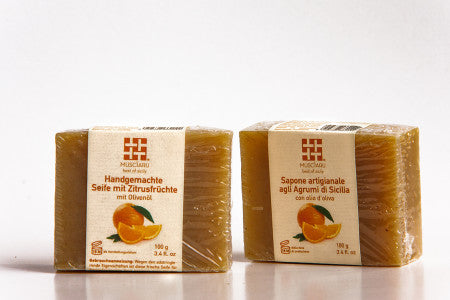 *Sapone Artigianale agli Agrumi 100gr Musciàru