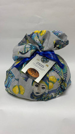 Panettone Artigianale Arancia e Gocce di Cioccolato 1000gr Antica Sicilia