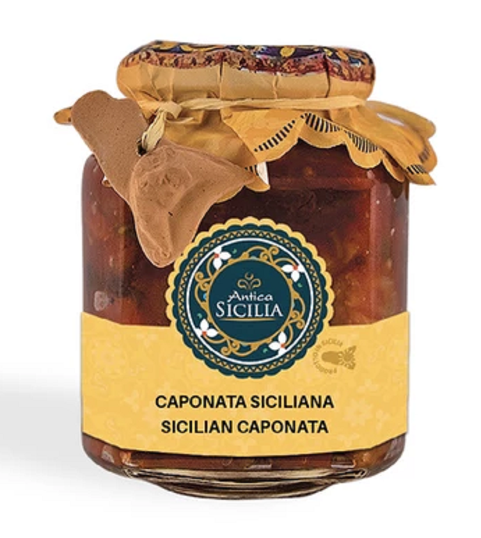 Caponata siciliana 280gr Antica Sicilia - Prodotti & Sapori di Sicilia ~ I migliori prodotti tipici siciliani