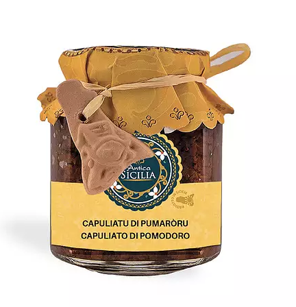 Capuliato di pomodoro 180gr Antica Sicilia - Prodotti & Sapori di Sicilia ~ I migliori prodotti tipici sicilianiPRODOTTI TIPICI SICILIANI