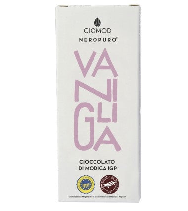Cioccolato di Modica alla Vaniglia 100gr Ciomod