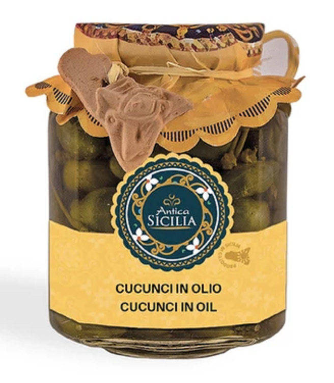 Cucunci in olio "frutto del cappero" 280gr Antica Sicilia - Prodotti & Sapori di Sicilia ~ I migliori prodotti tipici siciliani