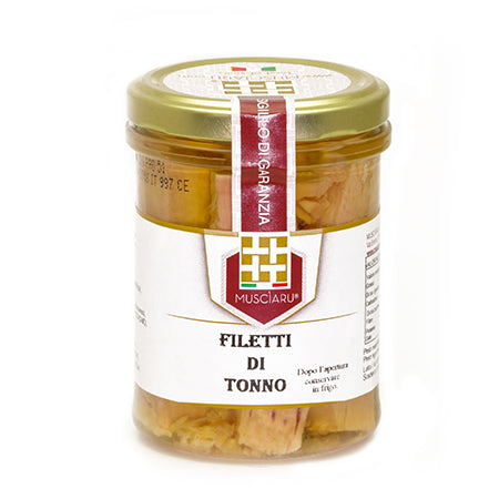 *Filetto di Tonno in olio di oliva 200gr Musciàru