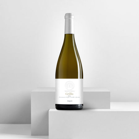 *Vino Bianco Grillo DOC 75cl Madaudo Barone di Bernaj