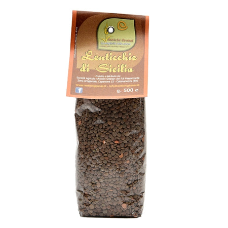 Lenticchia nera 400gr Antichi Granai