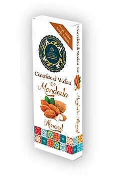 *Cioccolato di Modica I.G.P alle mandorle di Sicilia 100gr Antica Sicilia