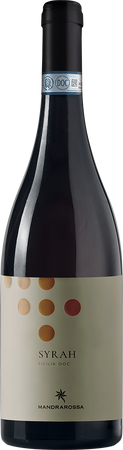 *Vino Rosso Syrah 75cl Mandrarossa