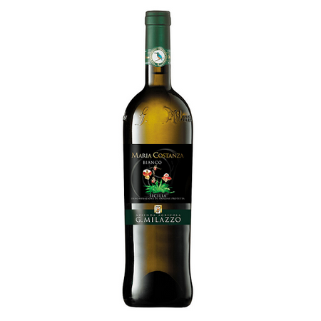 *Vino Bianco Maria Costanza biologico 75cl Azienda Agricola G.Milazzo