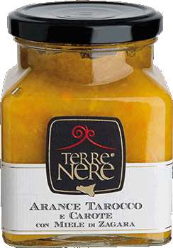 Marmellata di Arance Tarocco e Carote 240gr TerreNere - Prodotti & Sapori di Sicilia ~ I migliori prodotti tipici sicilianiPRODOTTI TIPICI SICILIANI