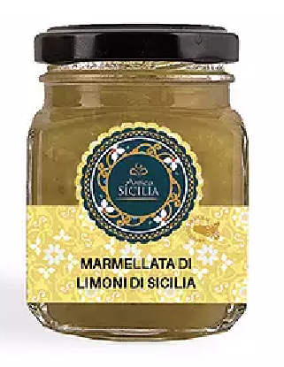*Marmellata di limoni di Sicilia 100gr Antica Sicilia