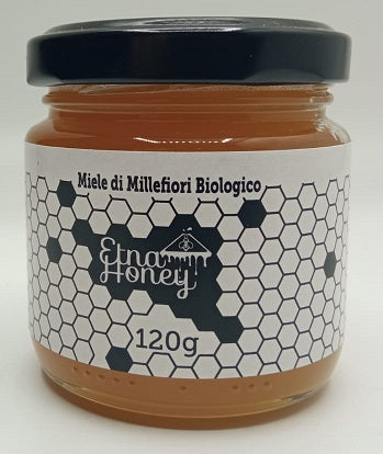 Miele Millefiori Biologico 120gr Etna Honey