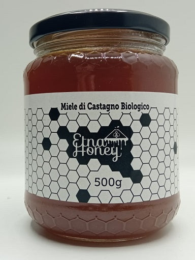 Miele di Castagno Biologico 500gr Etna Honey