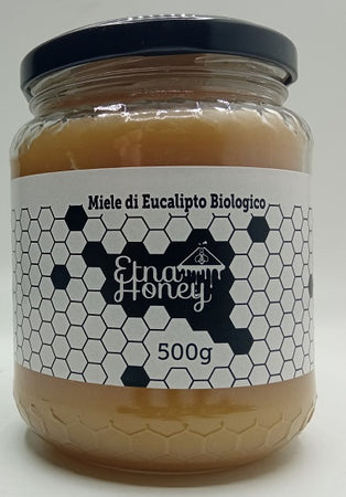 Miele di Eucalipto Biologico 500gr Etna Honey