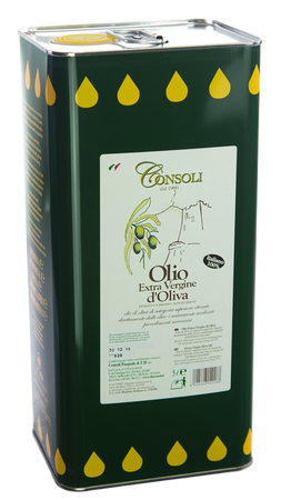 Olio Evo100% Italiano in latta da 3l Consoli