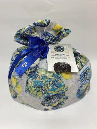 Panettone Artigianale Cioccolato e Pera candita 1000gr Antica Sicilia