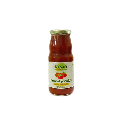 Passata di pomodoro Siccagno di Valledolmo 100% Siciliano 370gr Kassàro