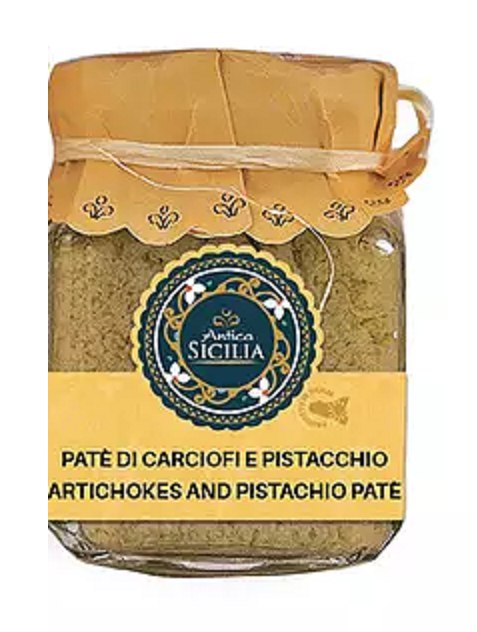 Pate' di carciofi e pistacchio 90gr Antica Sicilia - Prodotti & Sapori di Sicilia ~ I migliori prodotti tipici siciliani