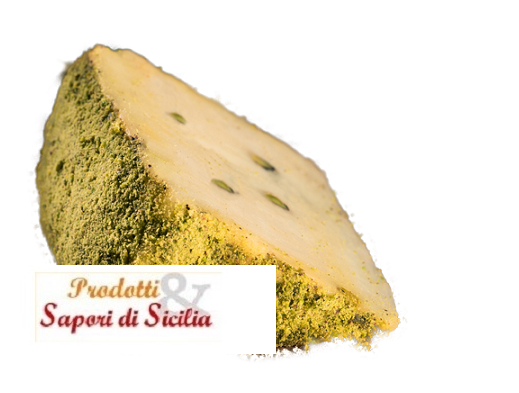 Formaggio Ovicaprino al pistacchio "Pistacchioso"500gr Prodotti e Sapori di Sicilia