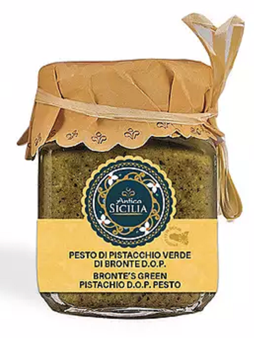 *Pesto di pistacchio verde di Bronte D.O.P. 90gr Antica Sicilia