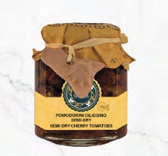 *Pomodorini ciliegino semi dry sott'olio 180gr Antica Sicilia