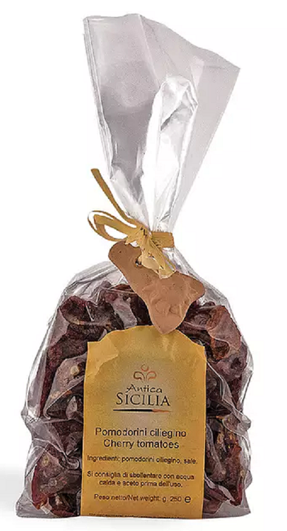 Pomodori ciliegino secco al naturale  250gr Antica Sicilia - Prodotti & Sapori di Sicilia ~ I migliori prodotti tipici siciliani