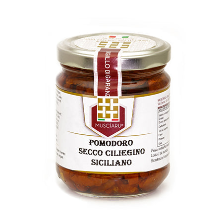 *Pomodoro Ciliegino Siciliano in olio 200gr Musciàru