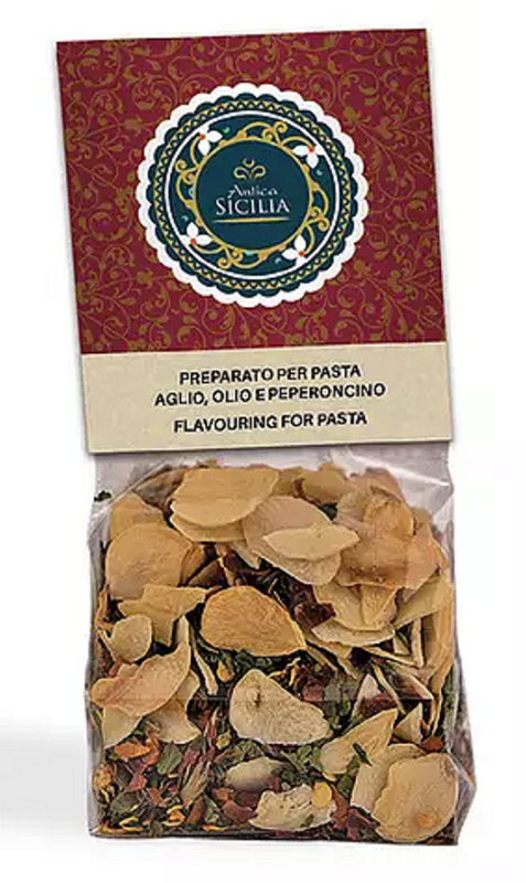 *Preparato per pasta aglio,olio e peperoncino 50gr con cavallotto Antica Sicilia