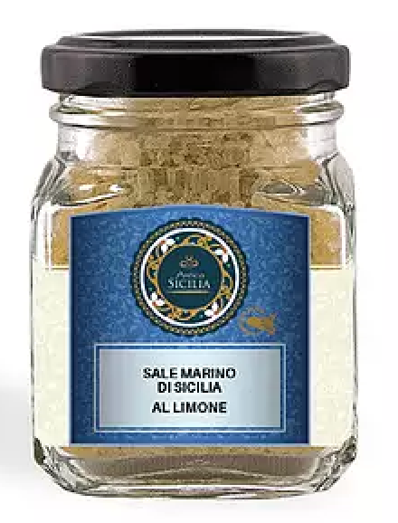 *Sale marino di Sicilia al limone 100gr Antica Sicilia