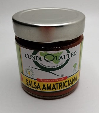 Salsa Amatriciana 200gr Condiquattro