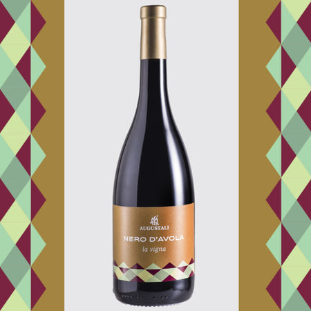 Vino rosso Nero d'Avola "La Vigna" 75cl Bio Fattoria Augustali