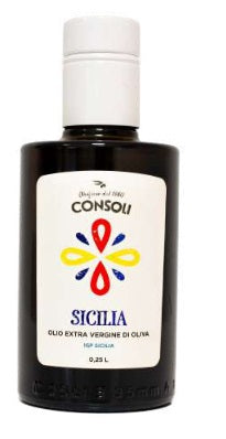 Olio extra vergine di oliva IGP Sicilia 0,25lt Consoli