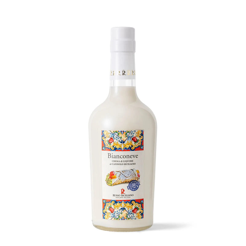 Bianconeve – Crema di liquore al Cannolo siciliano Russo 500 ml